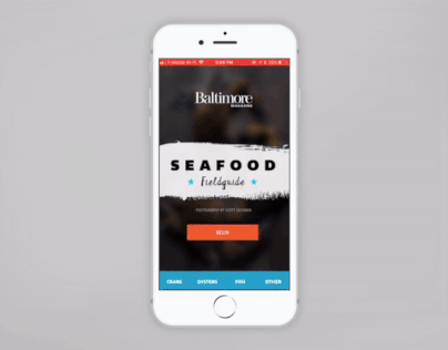 Seafood Field Guide App