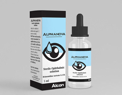 ALPHANOVA Eye Dropper Package Design- Unofficial