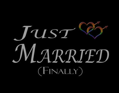 Just Married (Finally) - Gay Pride - Marriage Equality