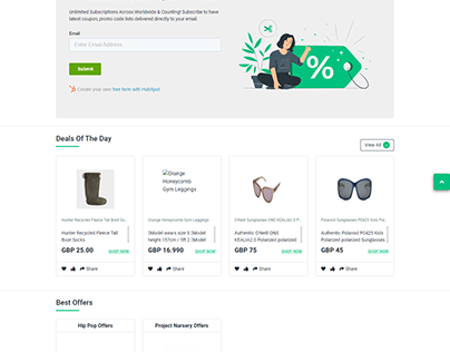 iCoupon – Coupon & Product Listing Website