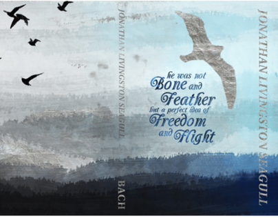 Jonathan Livingston Seagull Book Cover Re-Design