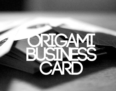 Origami Business Card