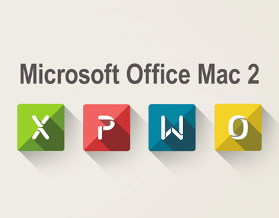 Microsoft Office Mac Icons 2