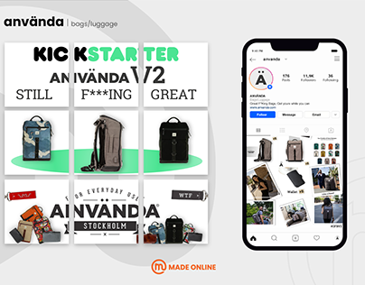Anvanda Bag Social Media