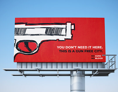 Responsible Social Campaign: No guns, No blood