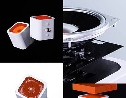 Sound BOX X-001 // INDUSTRIAL DESIGN CONCEPT