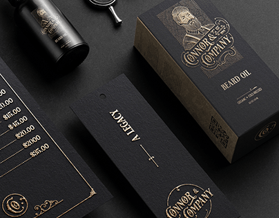 Barbershop Brand Identity and Packaging Design