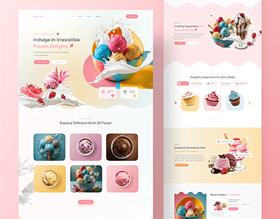 Scoop Savvy Crafting a User-Focused Ice Cream Website