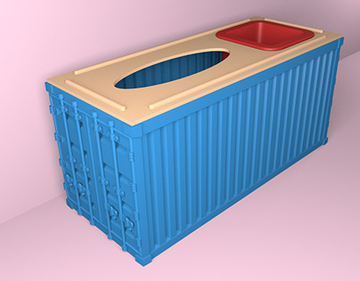 container tissue box
