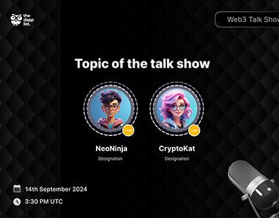 Dynamic Web3 Talk Show Template