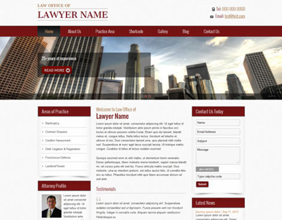 Lawzo Lawyer Wordpress Theme