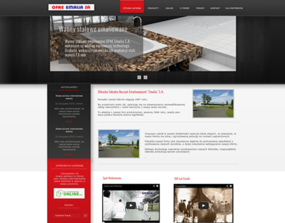 emalia web design red version