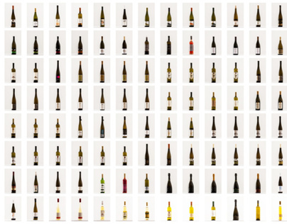 Bottles from Somló wine region