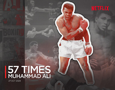 Pôster Cinemático • Muhammad Ali
