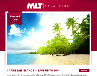 MLT Vacation E-mail Template Concepts
