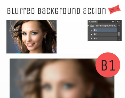 Blur Background Action Set V2