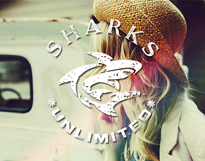 Sharks Unlimited Logo Designs