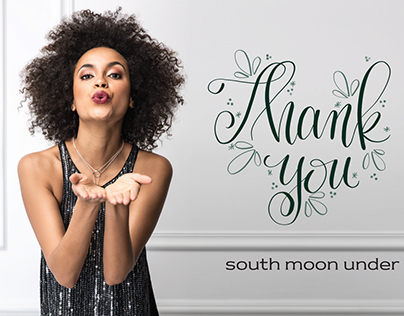 South Moon Under Thank You Inserts
