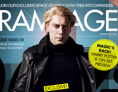 RAMPAGE: A Fictional iPad Magazine