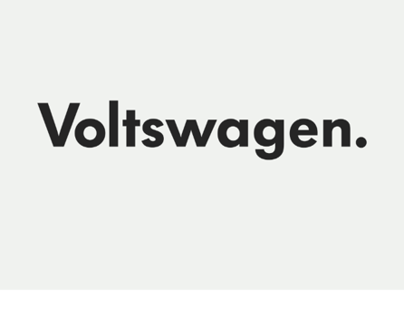 Volkswagen goes electric.
