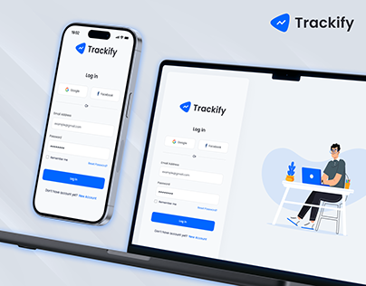 Project thumbnail - Trackify SAAS Platform