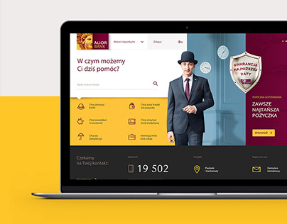 Alior Bank - webdesign concept