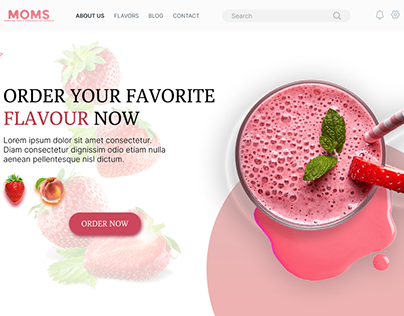 Smoothie Online Delivery Web App