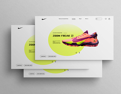 Project thumbnail - Nike Web Design