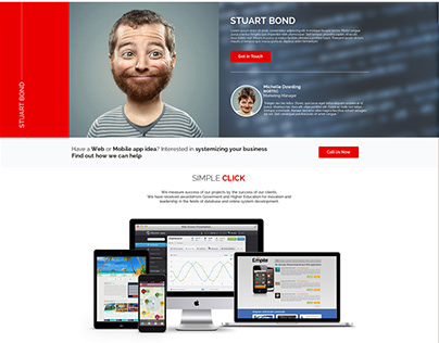 Web Design for Stuart Bond
