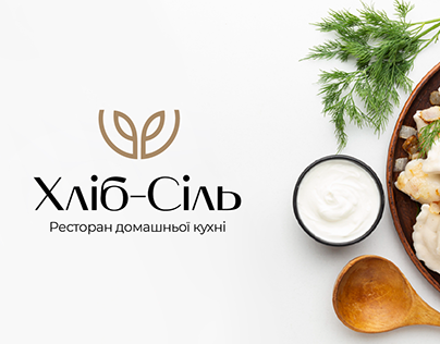 Ukrainian restaurant logo