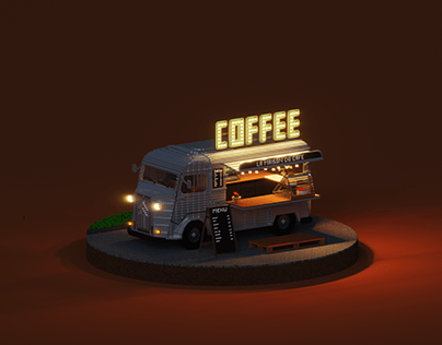 Voxel Coffee Truck