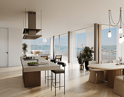 Penthouse design for Neubau-Invest