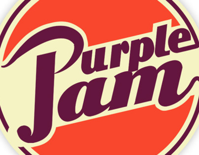 PurpleJam Logo design