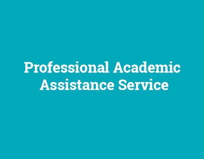 Professional Academic Assistance Writng Service