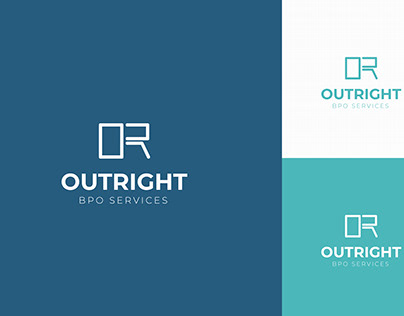 OUTRIGHT Logo Design