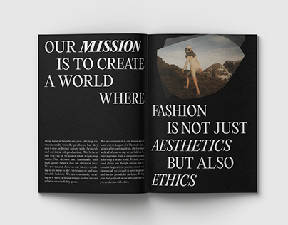Ethical Fashion Manifesto - Fashion Editorial