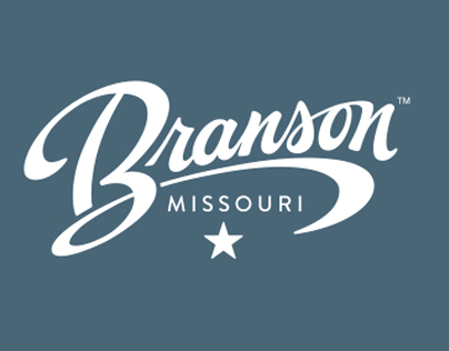 Hand lettered logo for Branson Missouri