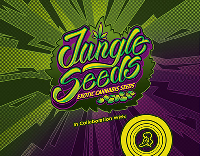 "Jungle Seeds" Cannabis Seeds Packaging Design
