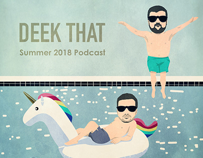Cover for Summer 2018 Podcast of DJ Duo - Deek That