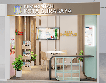 Booth Design, Local Goverment Option 2, Surabaya 2023