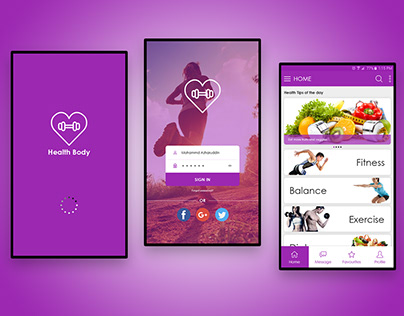 Health Body - Mobile App Android 2018