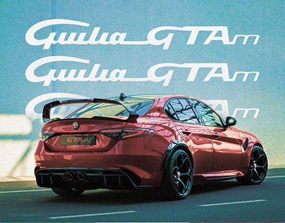 Poster for Alfa Romeo - Giulia GTAm - Davide Ioppolo