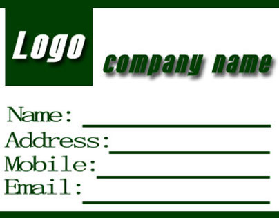 Beatuful simple bussiness cards .....