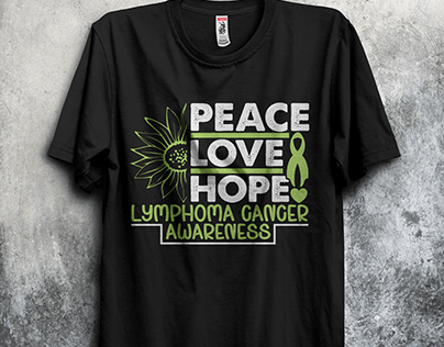 Lymphoma Cancer T-shirt Design
