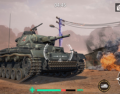 Tank Battle War Machines Game