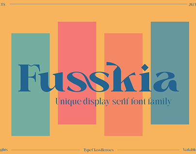 Fussskia - Display Serif