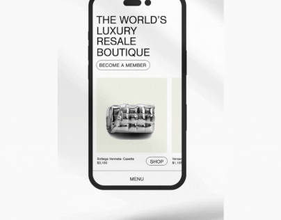Project thumbnail - Luxury Fashion Resale App