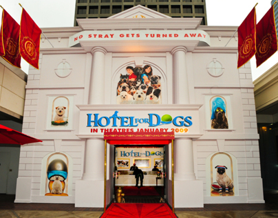 Paramount Pictures Hotel For Dogs Activation