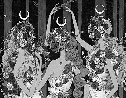 "Witchzine: Coven" Illustrations
