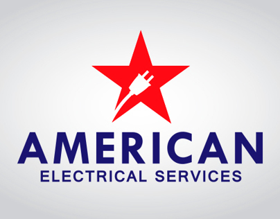 American Electrical Services Logo Design